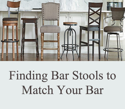 Ask The Expert: Finding Bar Stools to Match Your Bar